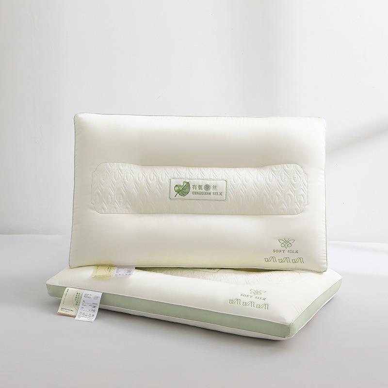 Double Layered Soft Pillow for Home Comfort with A Pillow Core Bedroom Living Room Hotel Pillow
