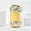 Imitation Leather Cloth Yarn  Multi-Color Segment Dyed Jewelry Accessory Yarn  Total 600g