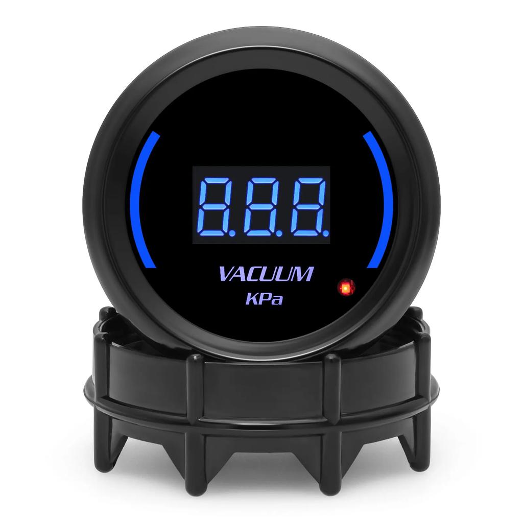 52mm Car Turbo Boost Gauge Water Temp Tachometer Oil Temp Oil Pressure Vacuum Voltmeter EXT Temp Meter With Atmosphere Light 12V