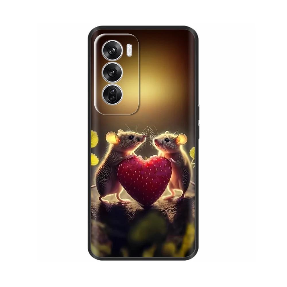For OPPO Reno 12 5G Case New Fashion Painted Cover Silicone Soft TPU Phone Cases For OPPO Reno 12 Pro 5G Shell reno12 Pro Fundas