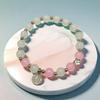 2025 Jadeite Green Jade Rabbit Bracelet: High-End Chinese Style, Year of the Snake, Elegant Women's Niche Beaded Design