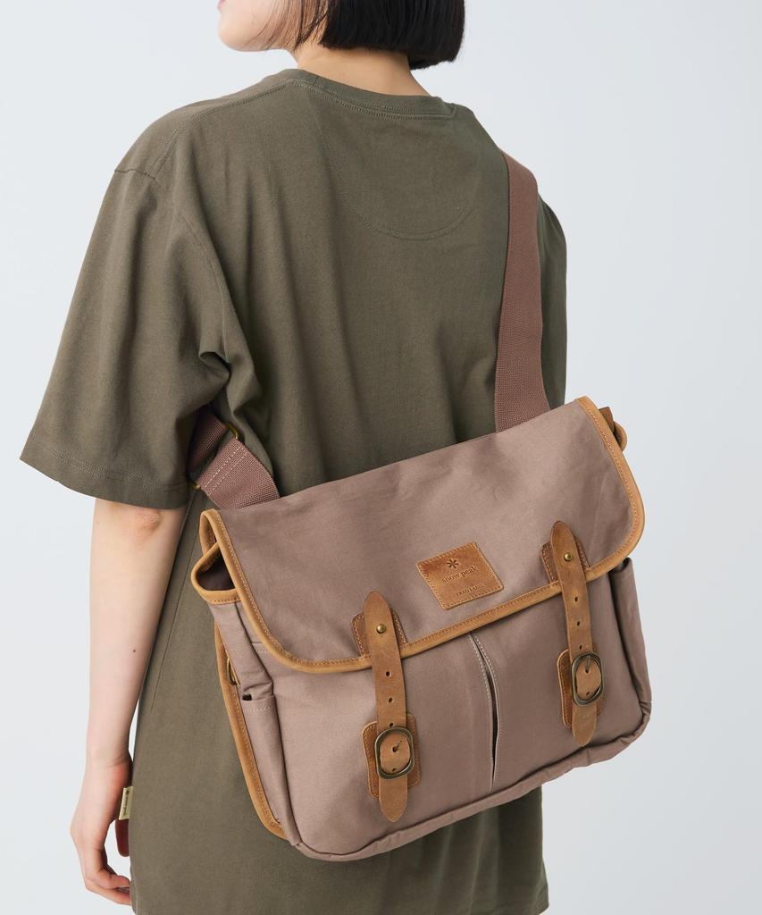 Snow Peak Field Game Shoulder Bag Shoulder Crossbody One Light Brown SPTL-AC-26SU901 - Bag, Bag, Men's & Women's,