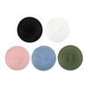 Woven Round Placemat Heat-Resistant Non-Slip Table Mat Elegant Dinner Plate Mat for Home Restaurant Party Dining