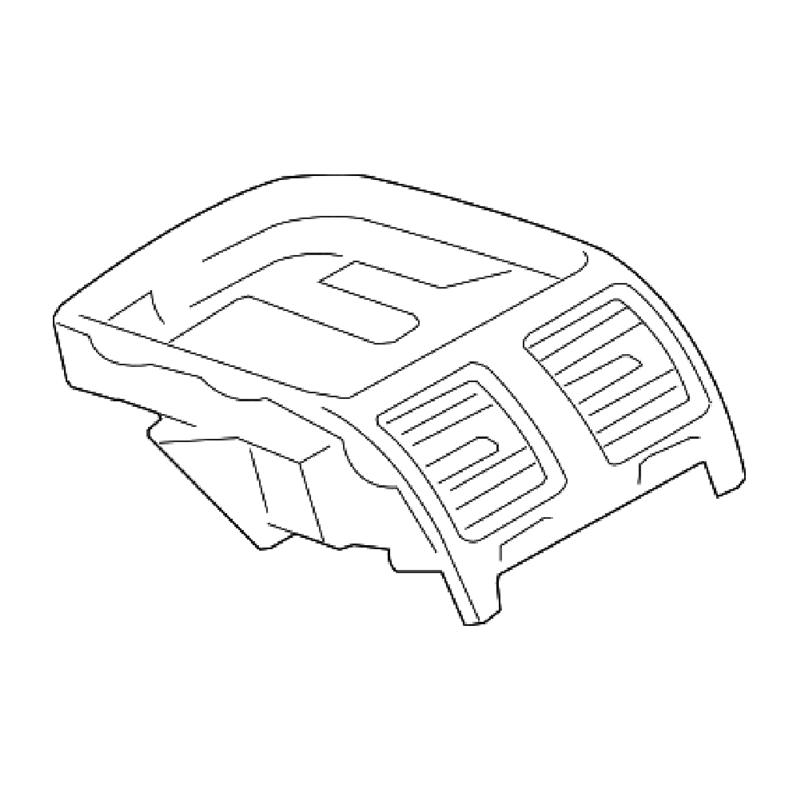 Front Center Dash Air Conditioner Outlet Cover 1K0819728F For VW Jetta Golf GTI  MK5 2006-2010 Parts 1K0-819-728-H-1QB-A87