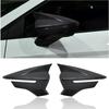 Für SEAT LEON MK3 5F 2013- IBIZA MK5 2017- Auto Rückspiegel Seitenspiegel Abdeckung Flügelkappe Außen Türgehäuse Schale Zierleiste