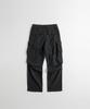 Bihebieo Dyed Slub R/C Field Pants Anthracite