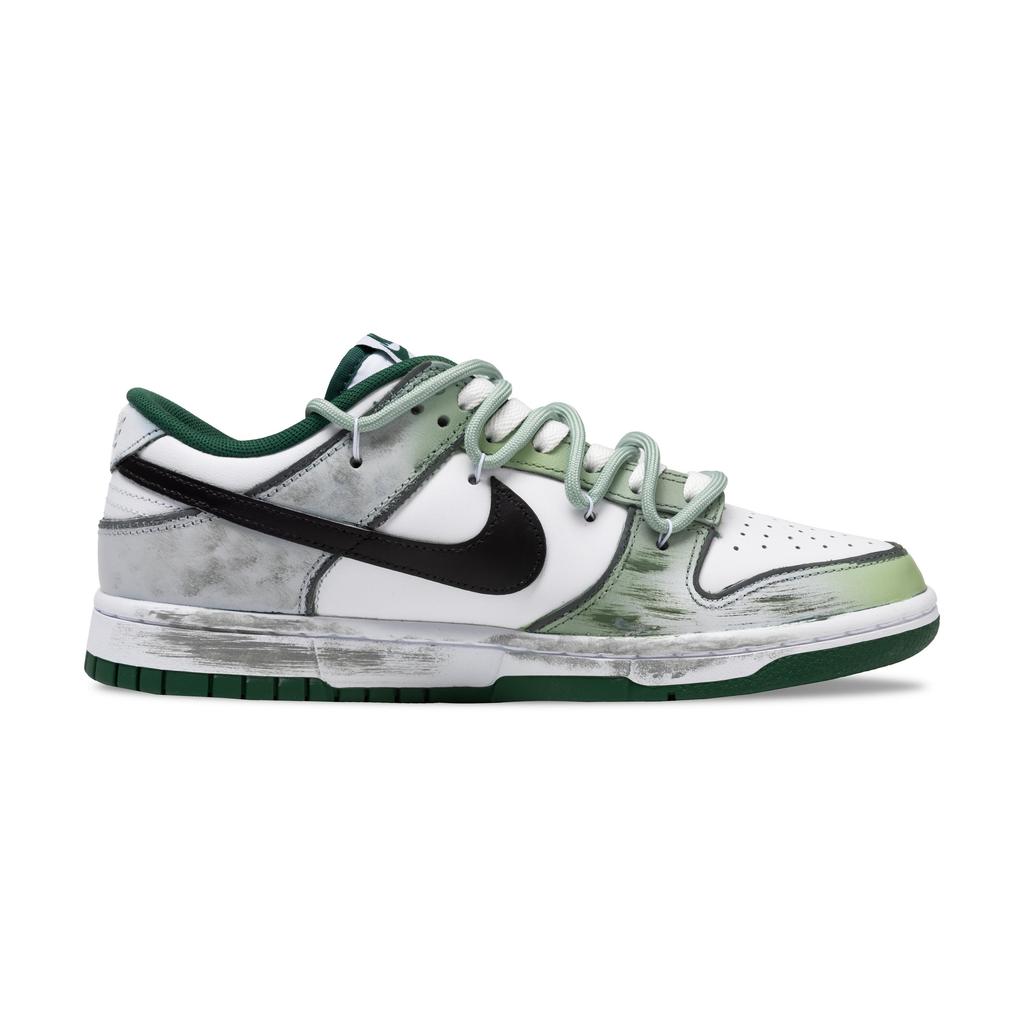 Nike Dunk Dreamy Phantom Thermal Slip Resistant Balance Lightweight Breathable Low Top Skateboard Shoes Unisex Green DD1391-101(Team776-)