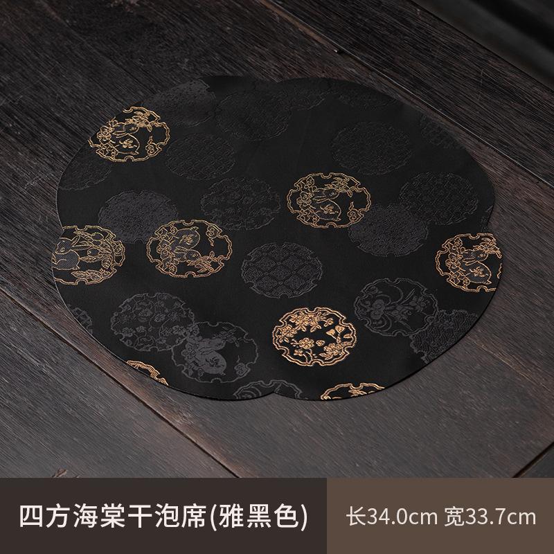 New Chinese Style Tea Mat Retro Table Cloth Towel Brocade Waterproof Anti-scalding Absorbent Tea Table Mat Teapot Teacup Mat