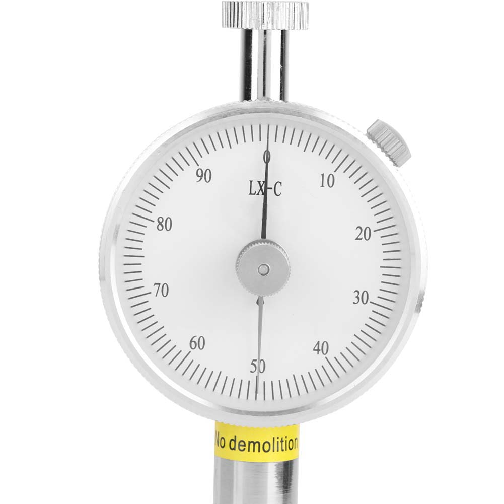 C Type Hardness Tester Durometer Meter For Synthetic Rubber Measuring LX C 2