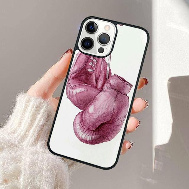 

Boxing Gloves Sports Phone Case For Apple iPhone 17 Air Pro Max Plus Coque For iPhone 17 Air 14 15 16 13 12 Max Cover iPhone 13pro max