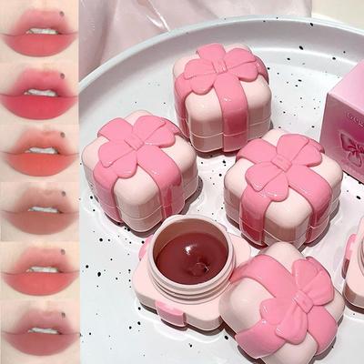Velvet Matte Lip and Cheek Balm, Versatile Two-in-One Lip Multi-Use Cheek Blush Balm for a Effortless Application