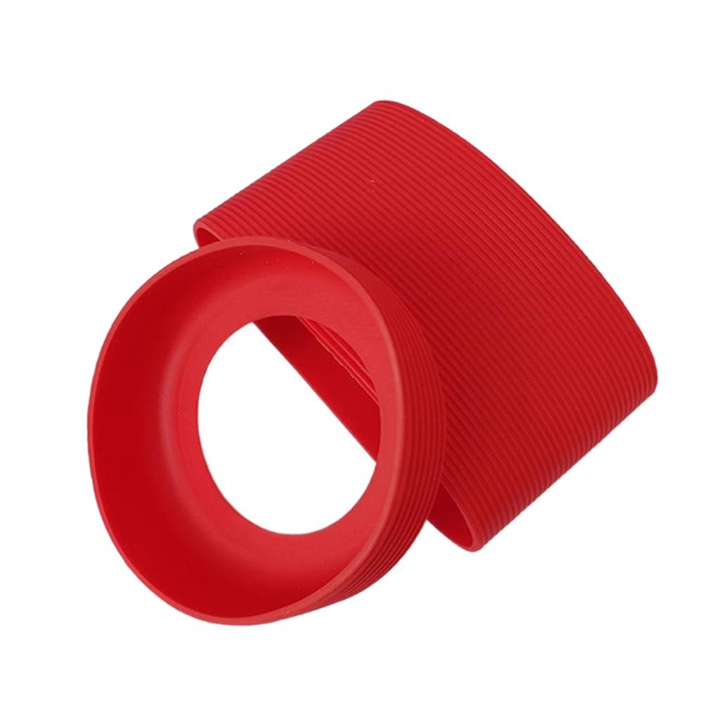 Stripe Cup Sleeve Set Silicone Cup Bottom Cover New Heat Resistant Protective Sleeve