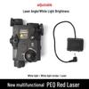 PEQ Adjustable Brightness Tactical Laser Box Lamp for Toy Guns (20MM Universal Fit)