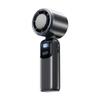 Hangable Handheld Fan 100 Speeds Desk Fan New Ice Cooling Fan  Outdoor
