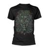 JUNGLE ROT - NERVENGAS-KATASTROPHE Schwarzes T-Shirt Medium