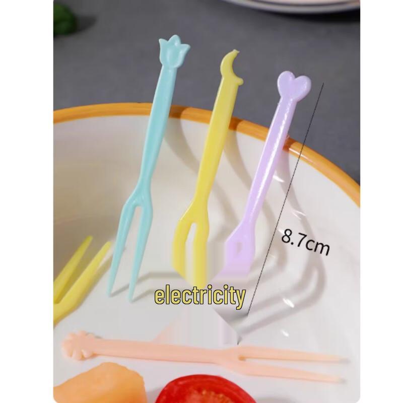 Disposable Plastic Fruit & Dessert Forks