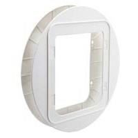 SUREFLAP Grand adaptateur de montage pour chatière à puce électronique blanc