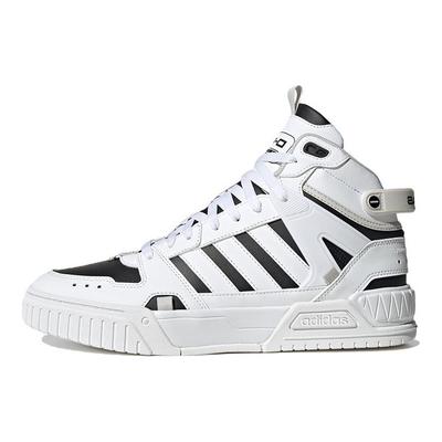 Scarpe da Skate Neo D-Pad Comode Trendy Mid-Top Sneakers Unisex Bianco Nero IG7620