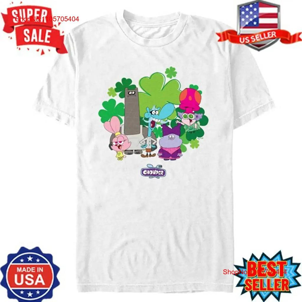 New Chowder Main Characters Clovers T Shirt S 5xl Vintage Unisex Designer Clothes Homme Breathable