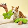 Plush Dog Toys Coconut Tree Toy, Squeaky Soft Chew Stuffed Durable Puppy Toy for Small And Medium Dogs To Shake, Bite Anxiety Relief