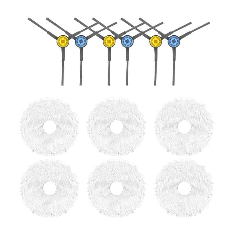 Main Brush Vacuum Cleaner Mop Cloth Filter Side Brush Dust Bag Replacement Part Sweeping Robot Accessories for Sweeper