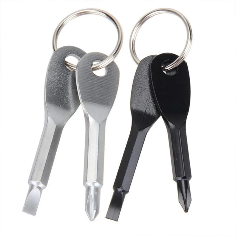 Multi-functional  Screwdriver Stainless Steel Outdoor Portable Phillips Screwdriver Screwdriver