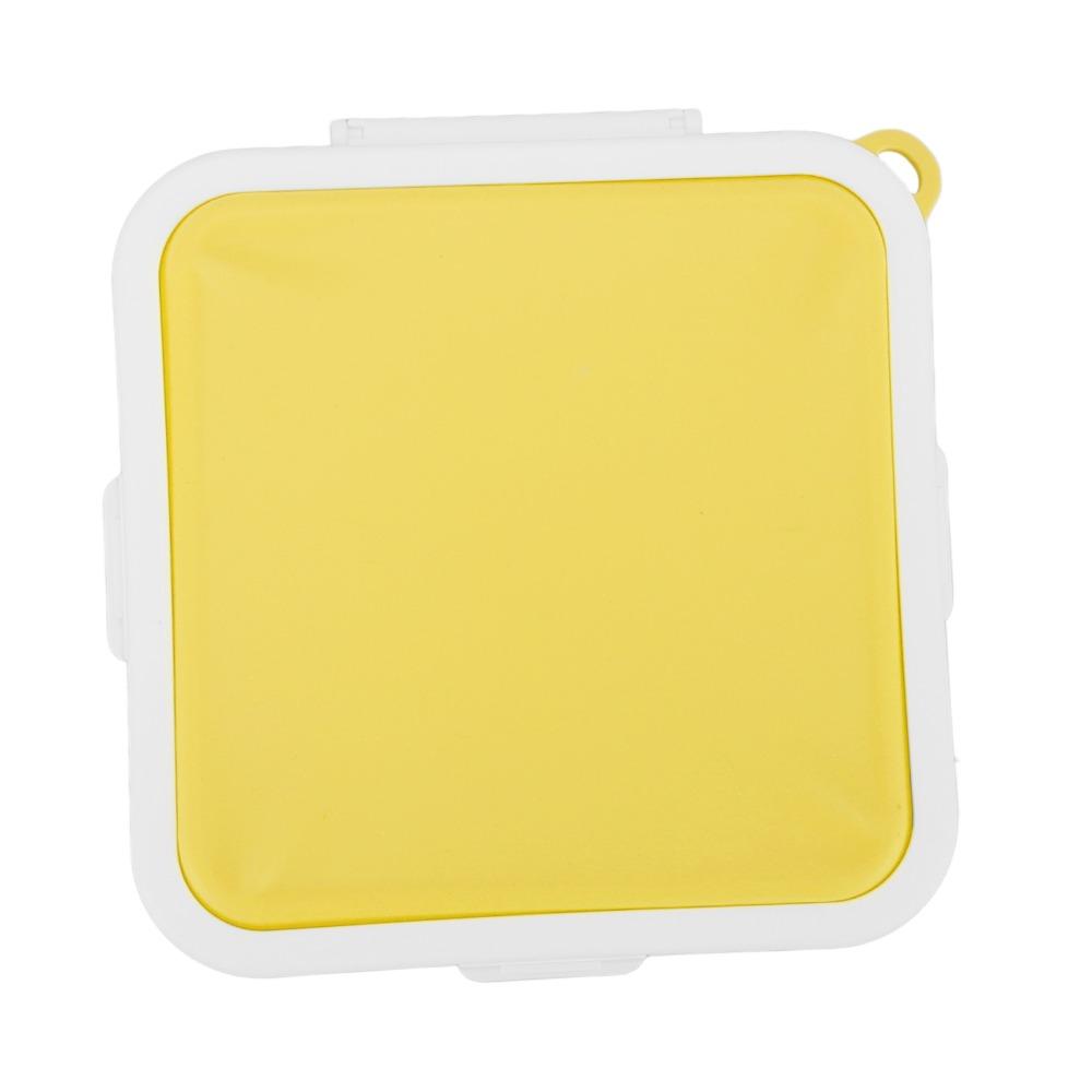 3 Side Clips Sandwich Storage Box PP Silicone Material Sandwich Holder For Picnic