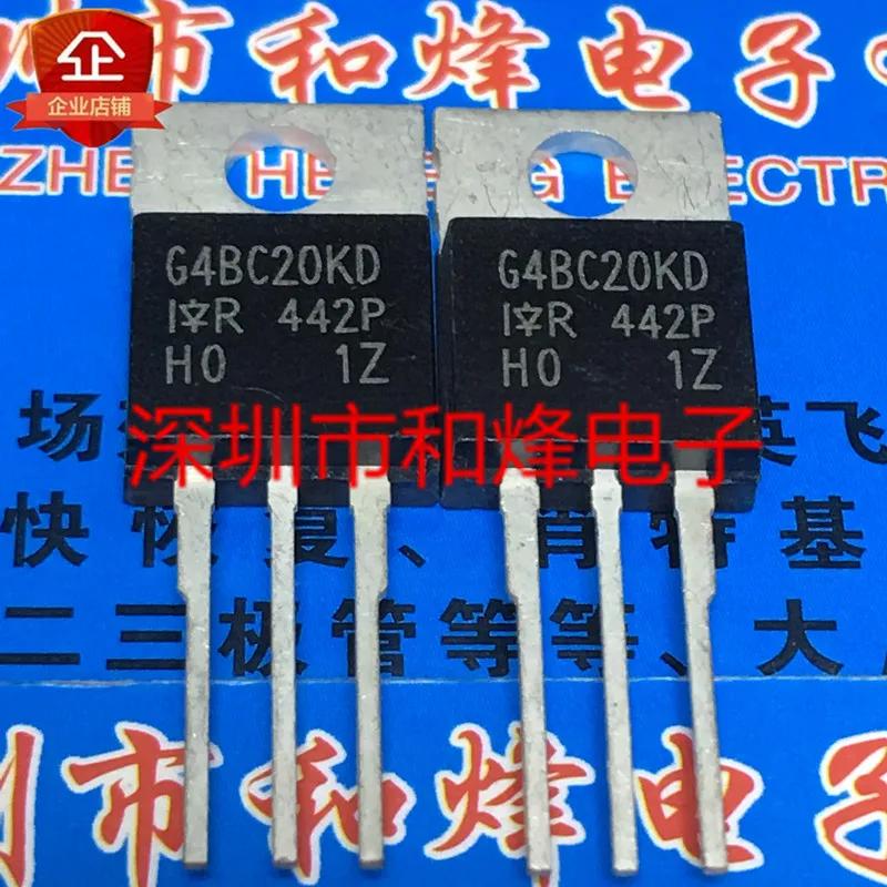 

10PCS IRG4BC20KD New import TO-220 Power MOS field effect tube Into the triode G4BC20KD чорний