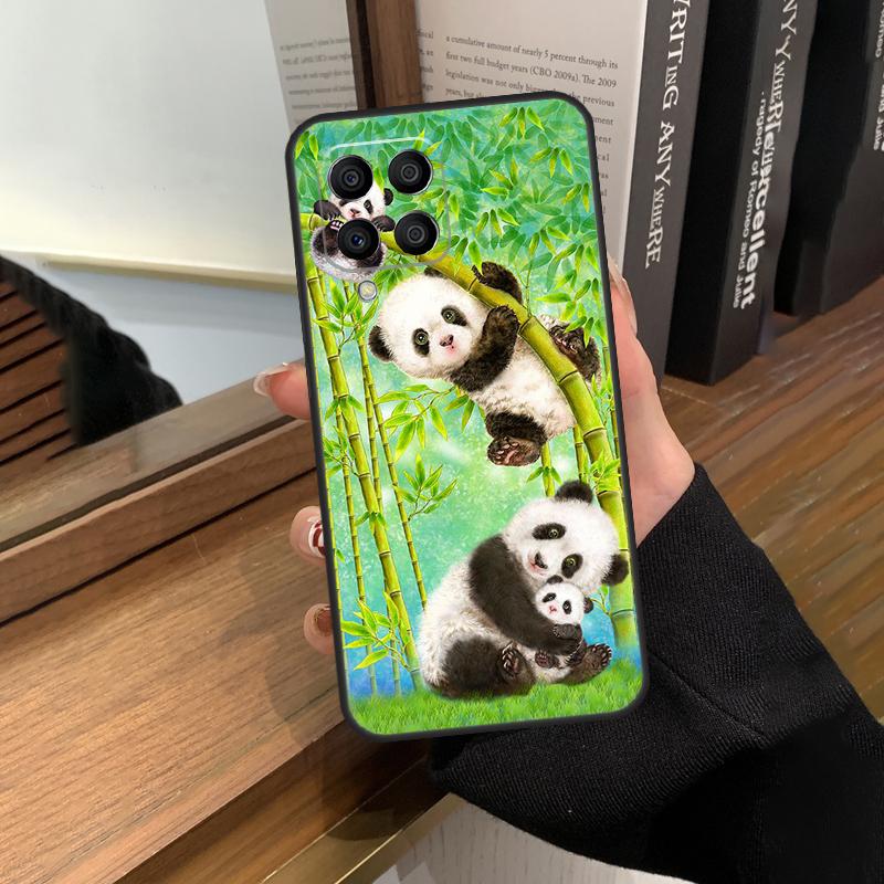 

Panda Animal Cute Bear Case For Samsung Galaxy M35 M15 M55 M56 M36 M16 M06 M31 M13 M33 M53 M12 M32 M52 M14 M34 M54 Samsung M13 4G