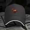 Berretto da Baseball Cavallo al Galoppo Unisex Poliestere Casual Regolabile Cappello Sportivo da Esterno