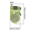 Ultra Small Bike Security Lock 3 Digit Password Padlock Code Wire Safety Luggage