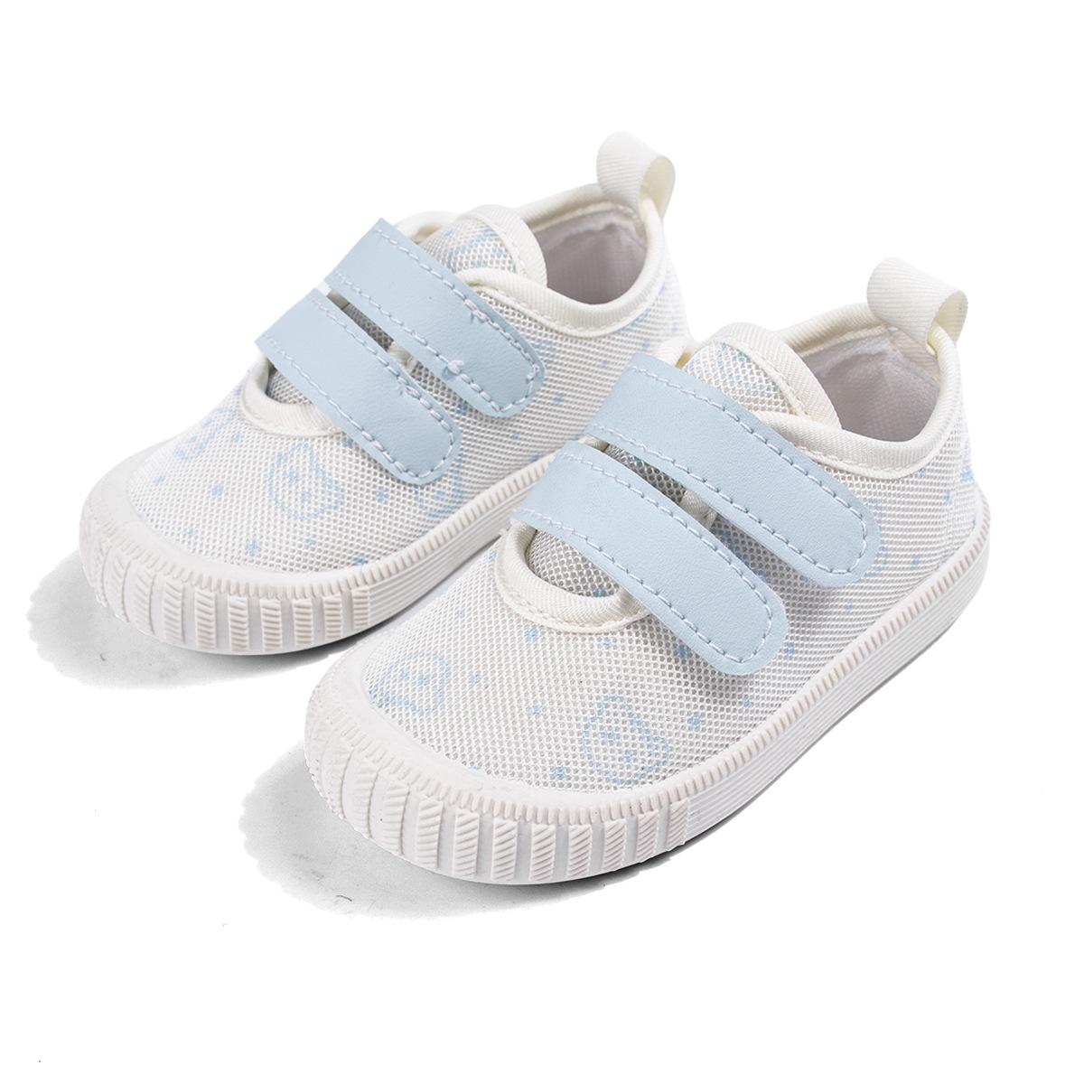 

Canvas Shoes for Boys, Soft-soled Shoes for Girls, Breathable Girls Casual Sneakers 28 синій