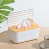 Home Kitchen Tissue Paper Dispenser Storage Organizer Tissue with Cover Square Wet Wipes Case Napkins Toilet Paper Container
