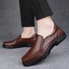 Mode Echtes Leder Fahren Freizeitschuhe Luxus Herren Slipper Weiche Mokassins Herbst Winterschuhe Mann Hohe Qualität Herren Business Schuhe