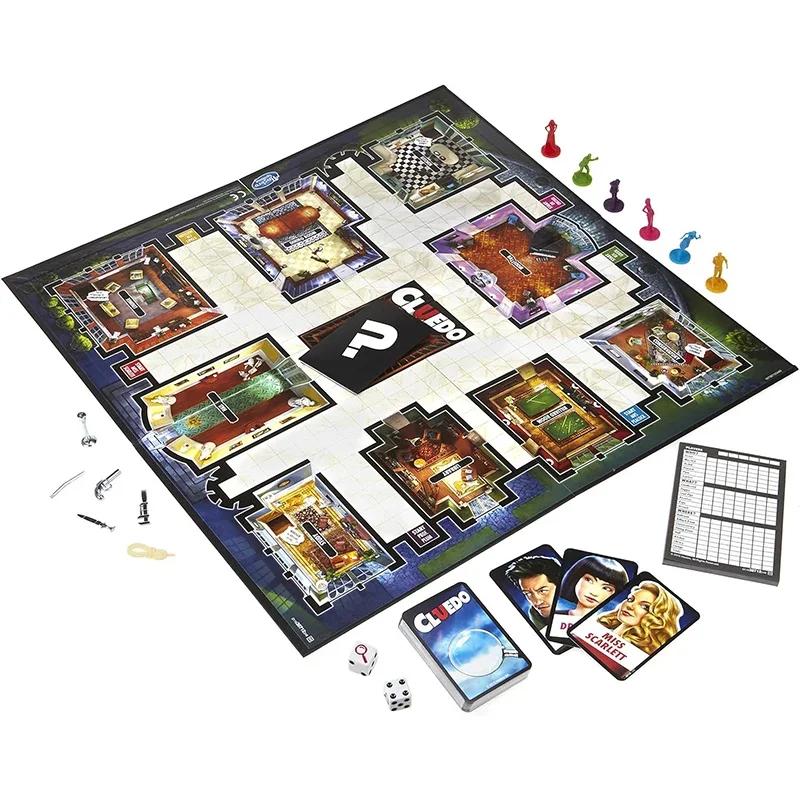 Cluedo Classic Mystery Friends Brettspiel mit Spielbrett und Karten
