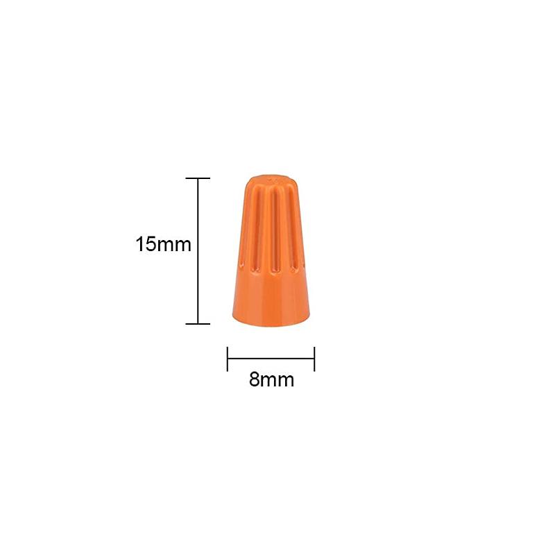 100Pcs~25pcs P1 P2 P3 P6 Colorful Wire Caps Electrical Connectors Screw Terminals With Spring Insert Twist Nuts Caps Connection Plug Connectors 4