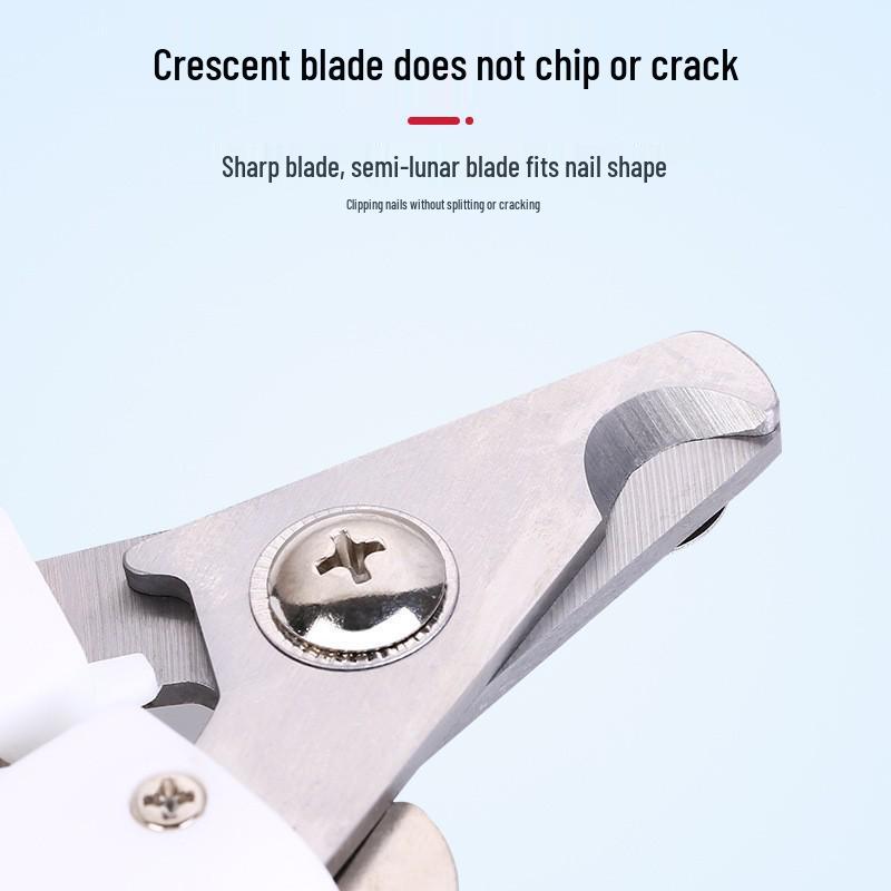 Stainless Steel Pet Nail Clippers for Cats & Dogs with Nail Grinder