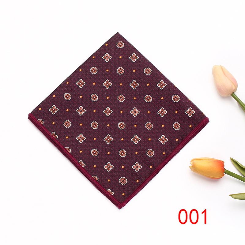 Rael Herrenkleid Businessanzug Einstecktuch Muster Brusttuch Taschentuch Bankett Kleines quadratisches Tuch Anzug Accessoires