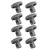 8PCS Dishwasher Rack Wheel ABS High Strength Dishwasher Lower Dish Rack Wheel Replacement