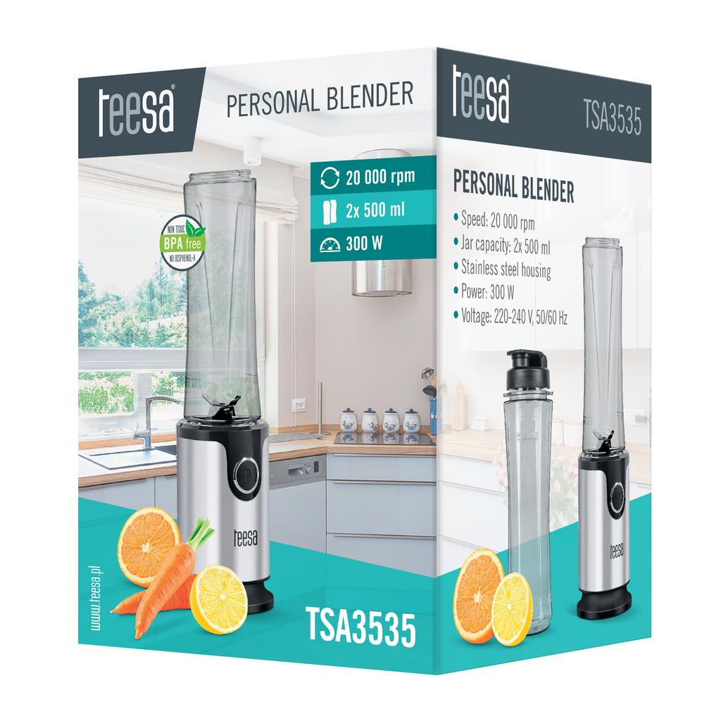 Teesa Two-cup Personal Blender