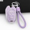 5 Buttons New Tpu Car Remote Smart Key Case Cover Fob Keychain Shell For Ssang Yong  G4 Rexton Ssangyong Keyless Accessories