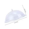 1Pcs Premium Acrylic Food Cover Tent Transparent Dust Free for Kitchen Home Use Pastry Cake Protection 12 Inch Round