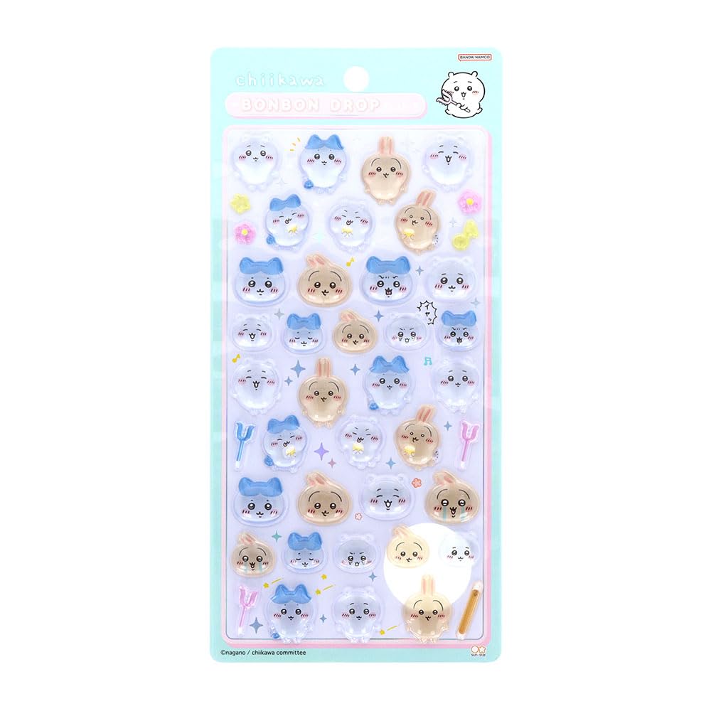 Stationery Chiikawa Goods Bonbon Drop Stickers Chiikawa x Hachiware x Rabbit S8542945 Sun-Star