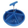 Pig Feeding Bowl Plastic High Capacity Wear Resistant Easy To Clean Livestock Feeder Bowl for Farm