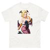 Morrigan 18 Tee, Fan Service Gamer Shirts, Morrigan Aensland Android 18 Tee