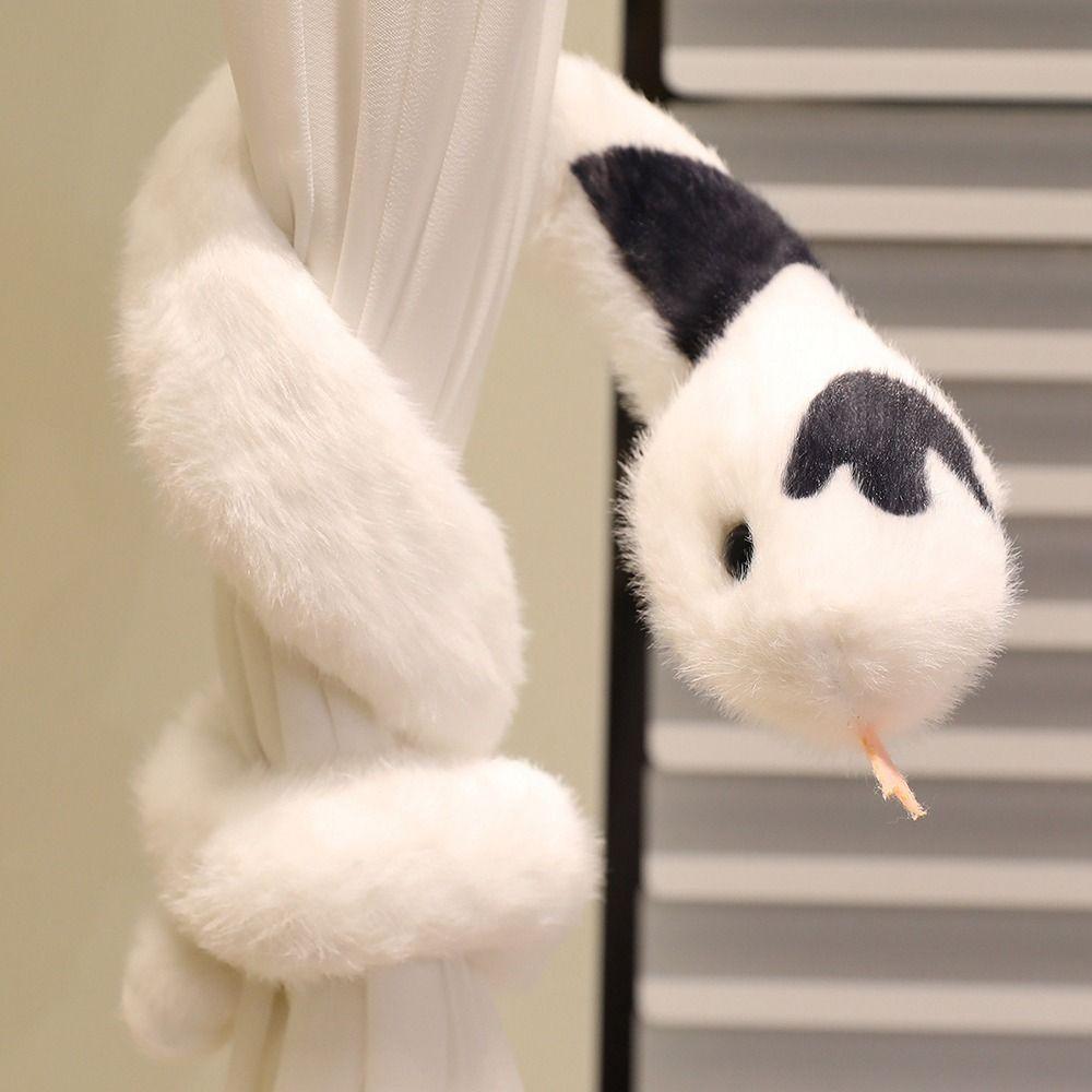 Plush Xiao CuBao Plush Toy Wrapable Stuffed Doll Kawaii Snake Decoration Doll