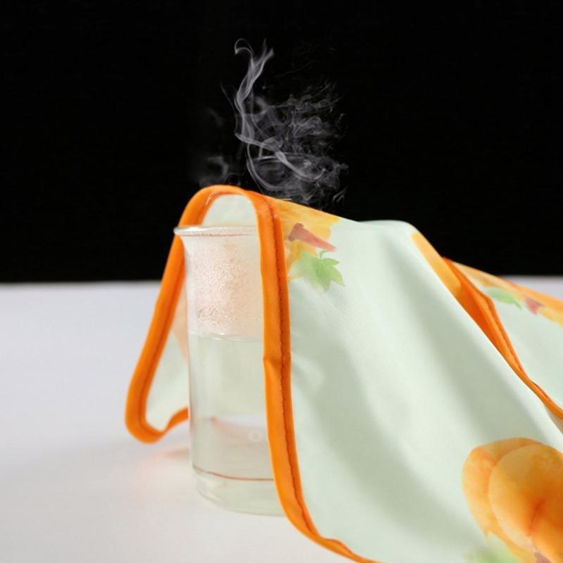 Absorbent Baby Weaning Bib with Food Catcher Pocket for Convenient Eating Machine Washable Reversible Feeding Apron