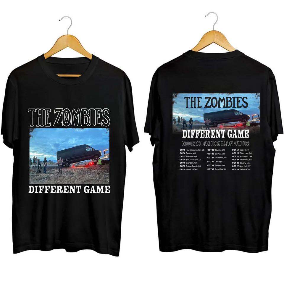

The Zombies Different Game Tour Cotton Black All Size T Shirt TR420 Unisex T-Shirt XXL