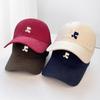 Color Solid Women Cotton Baseball Caps Embroidered Commuting Casual Outings