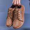 2025 Era Trend Shoes Men's PU Face Lace Up Casual Shoes Women's Hiking Oversized Soft Sole Lightweight Sports Walking Shoes